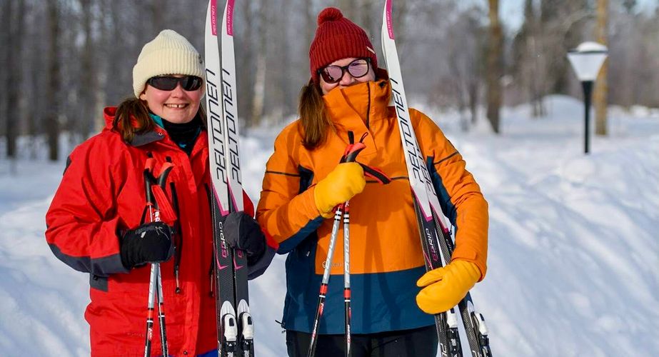 Cross country skien Finland